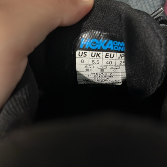 HOKA ONE ONE black and white sneakers - Picture 8 of 8